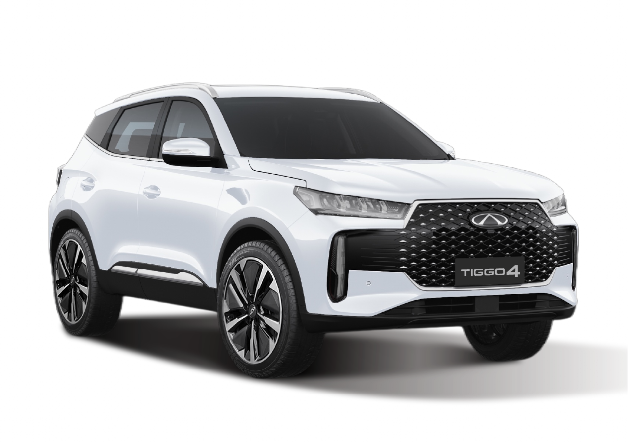Chery Tiggo 4 Super Hybrid in Arctic White