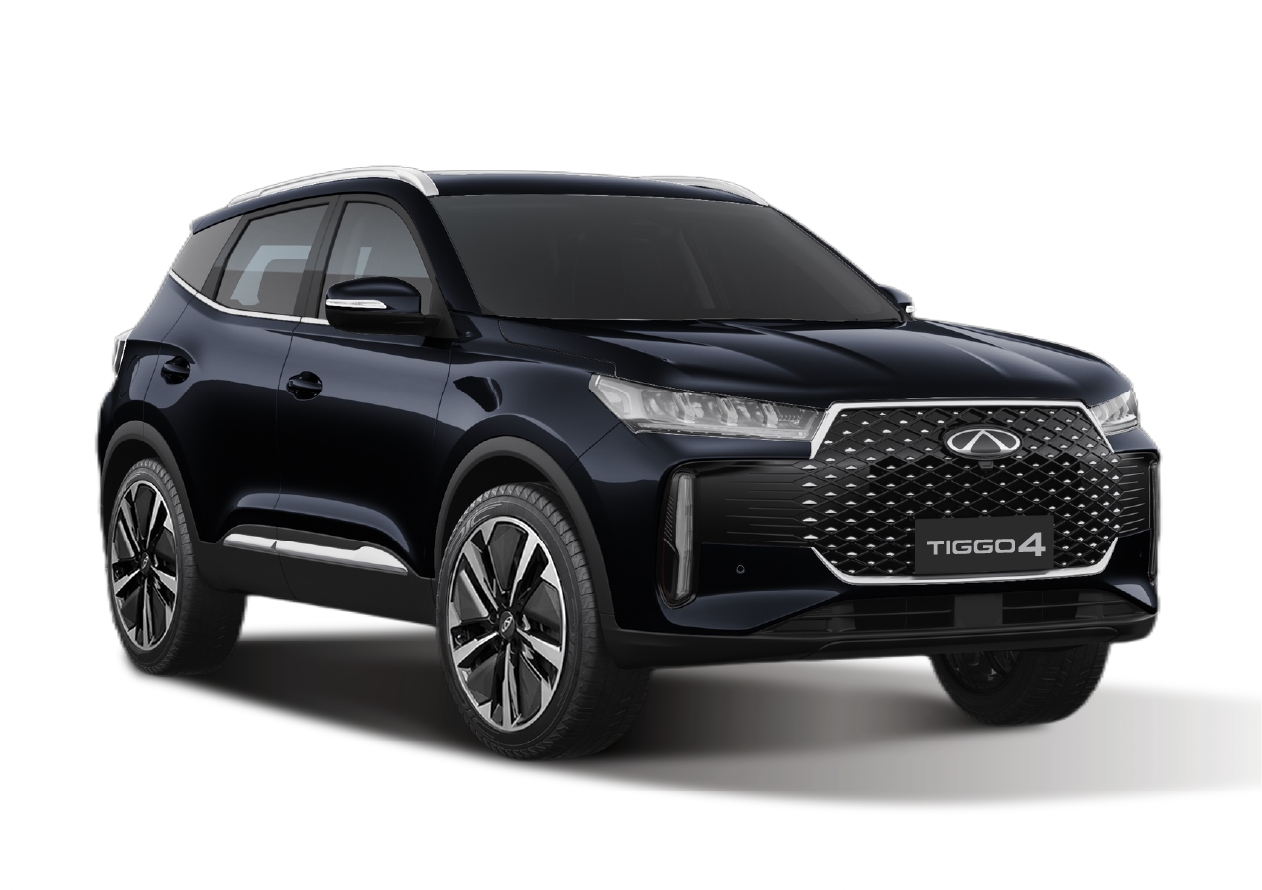 Chery Tiggo 4 Super Hybrid in Midnight Black
