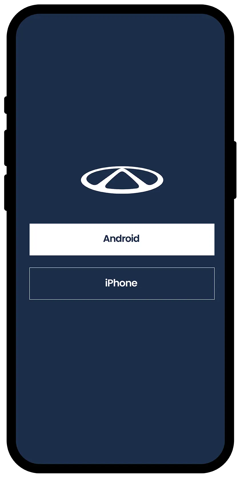 Chery App Mobile Mockup