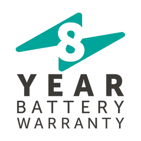 8-year or 100,000 miles battery warranty