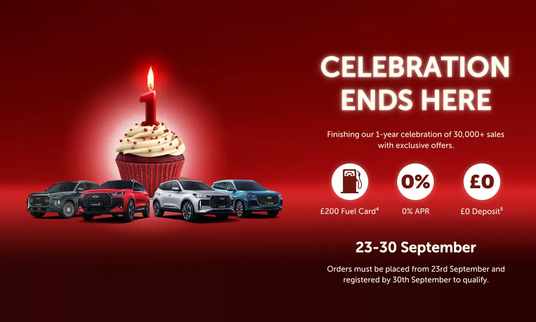 Chery £200 fuel card offer