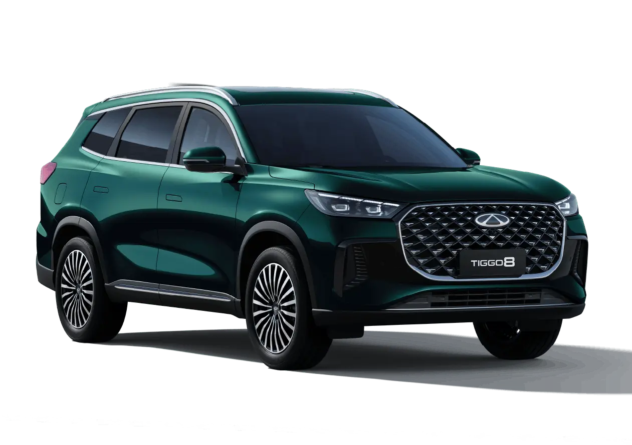 Chery Tiggo 8 edition in Forest Green