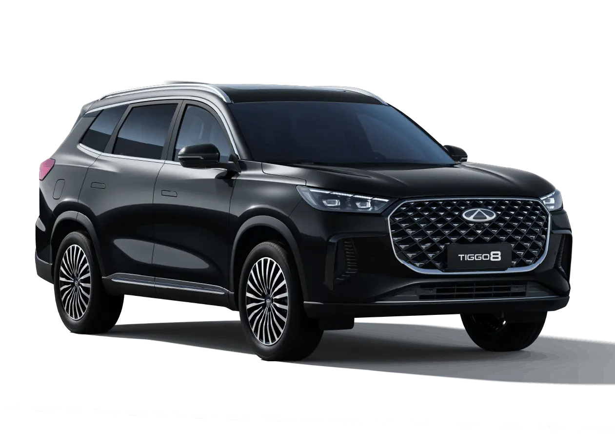 Chery Tiggo 8 edition in Midnight Black