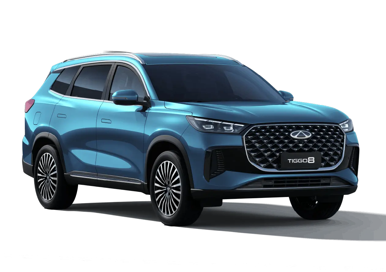Chery Tiggo 8 edition in Reef Blue