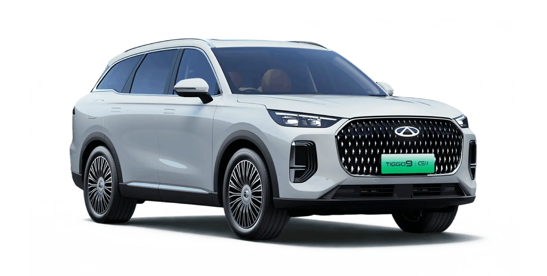 Chery Tiggo 9 Super Hybrid CSH edition in Arctic White Mist