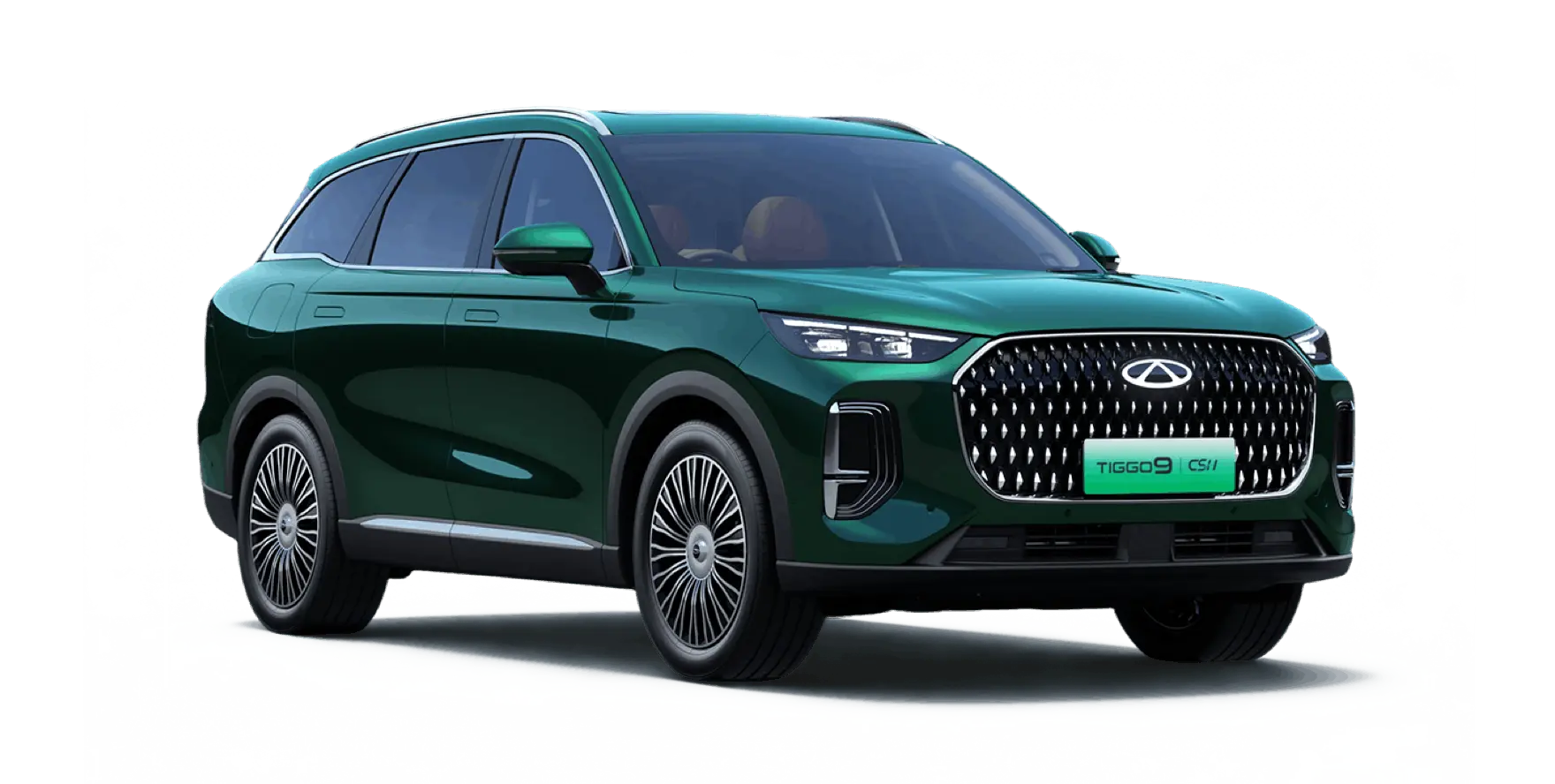 Chery Tiggo 9 Super Hybrid CSH edition in Forest Green